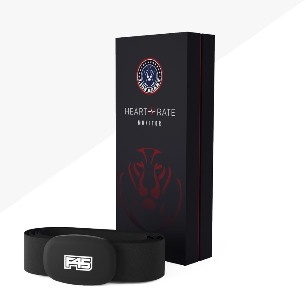 F45 heart rate monitor and charger